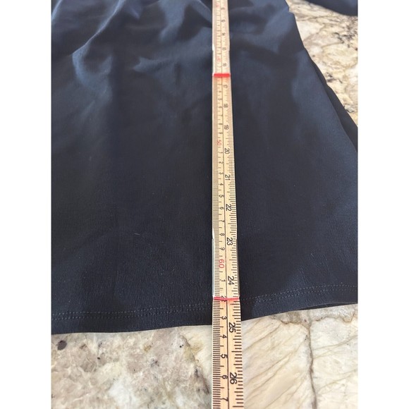 Boston Proper Blouse Women’s Small Black Cold Shoulder Shirt Top Short Sleeve - Picture 11 of 12